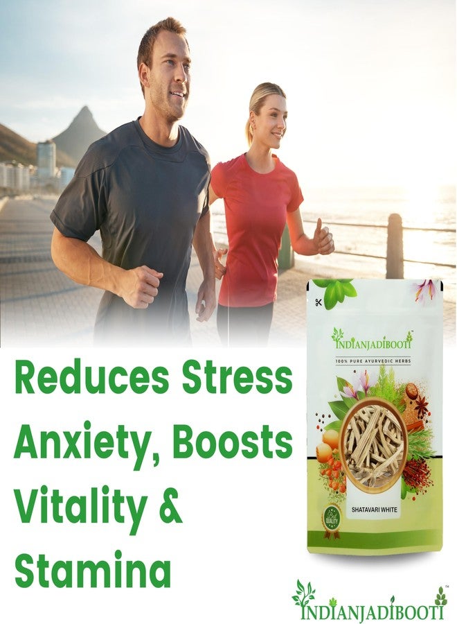 IndianJadiBooti 7-in-1 Vitality Combo (350g) - Ashwagandha, Safed Musli, Akarkara, Kaunch Beej, Shatavari, Gokhru & Vidarikand | 100% Pure Ayurvedic Herbs for Strength, Performance Stamina & Immunity - Image 5